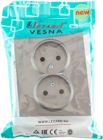 Розетка Lezard Vesna 742-3500-128B
