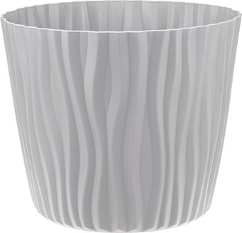 Кашпо Idea Волна М3190 (серый)