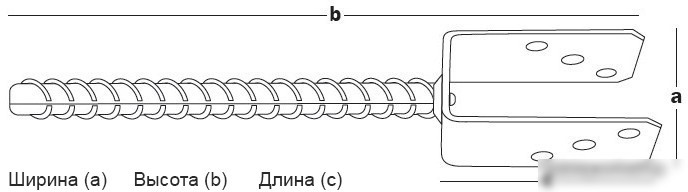 Закладная опора ЕКТ CV501164
