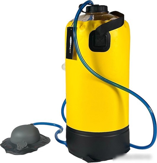 Душ походный AfishTour 10L Camp Shower Bag PVC 500D 516164 (желтый)