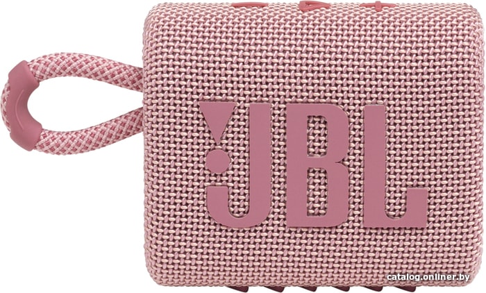 Беспроводная колонка JBL Go 3 (розовый)
