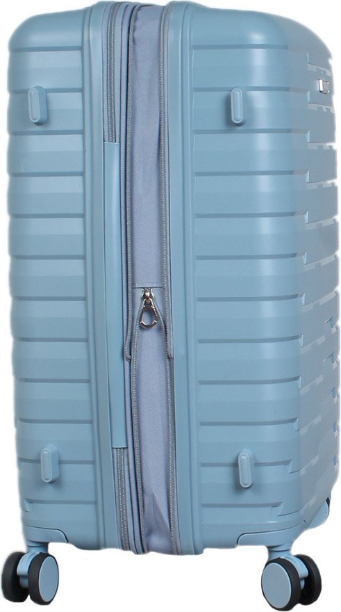 Чемодан-спиннер Eurobags PP-N85 (L, голубой)