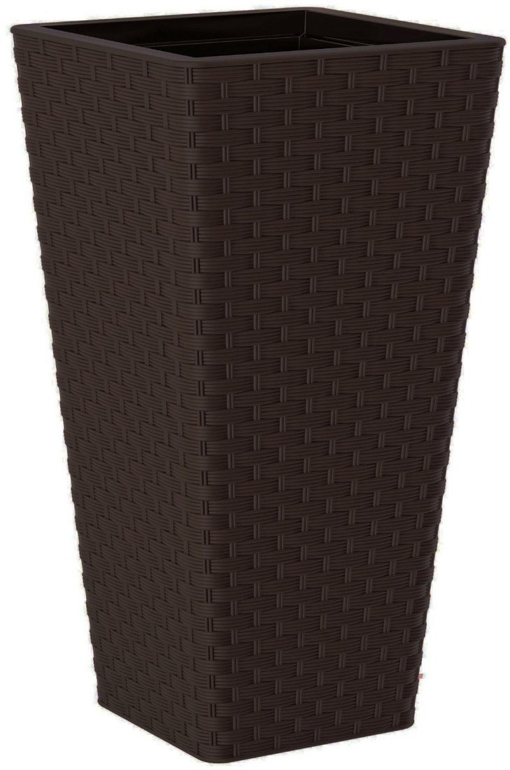 Кашпо Form-Plastic Rattana Slim FP-3910-070 (темно-коричневый)