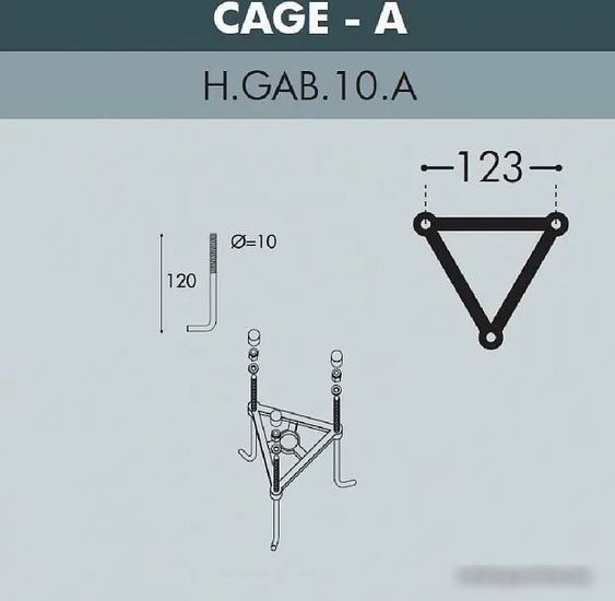 Садовый светильник Fumagalli Globe 400 FU_G40.163.000.WYE27