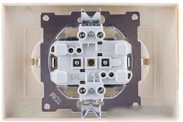 Розетка TDM Electric Лама SQ1815-0325 (сосна)