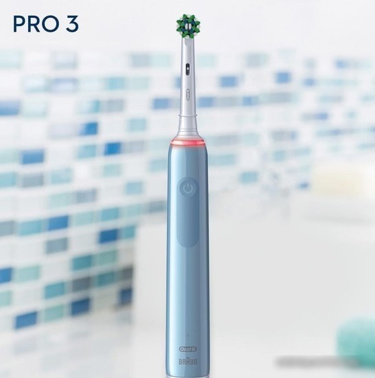 Электрическая зубная щетка Oral-B Pro 3 3000 Cross Action D505.513.3