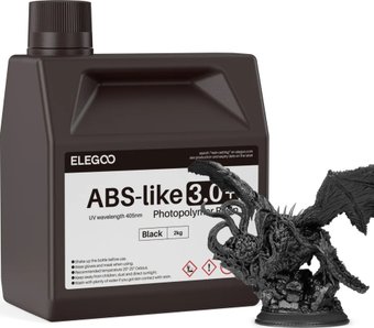 Фотополимер Elegoo ABSlike V3.0+ 2кг (черный)