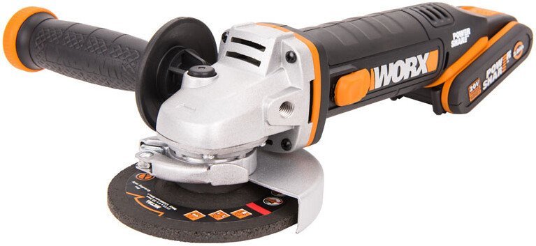 Угловая шлифмашина Worx WX800.9 (без АКБ)