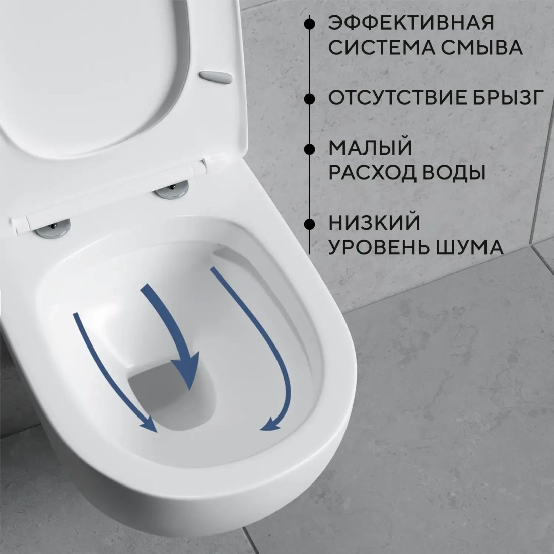 Унитаз подвесной Lauter Sulzdorf + AM.PM MasterFit I012713.0101 (белый с микролифтом/глянцевый белый, с кнопкой смыва)