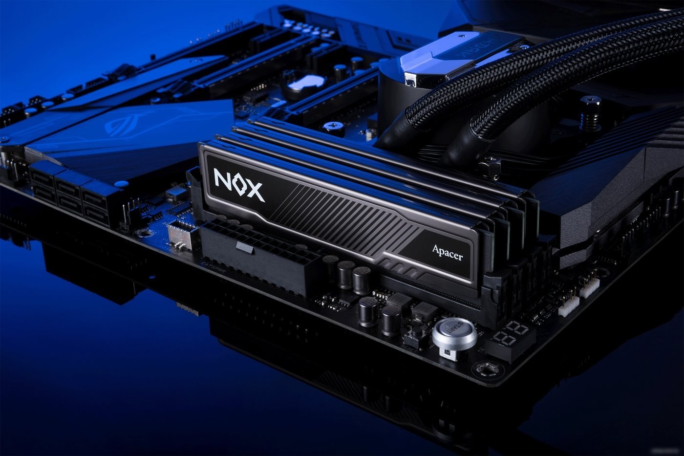 Оперативная память Apacer NOX 8ГБ DDR4 3200МГц AH4U08G32C28YMBAA-1