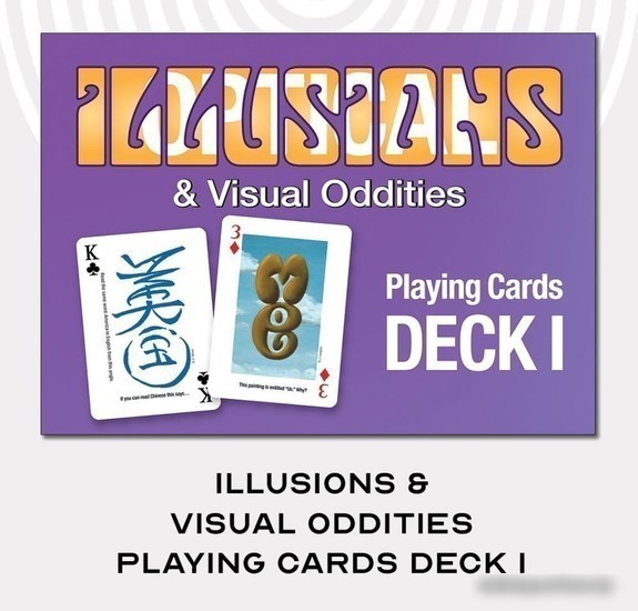 Настольная игра U.S. Games Systems Optical Illusions Playing Card Deck OPT55