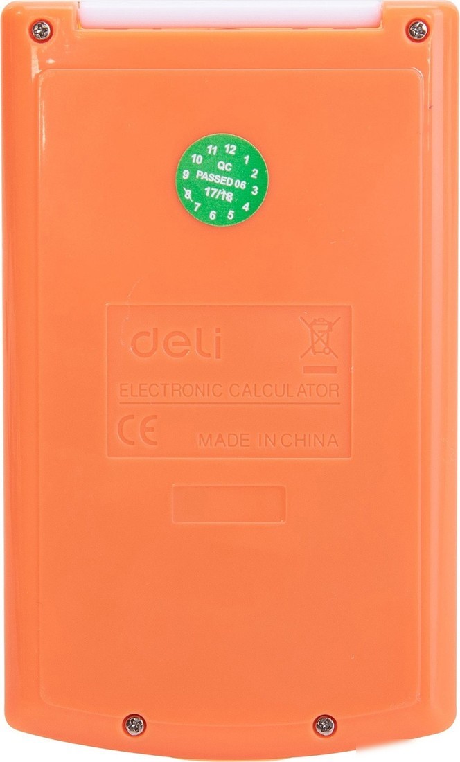 Калькулятор Deli E39217/OR