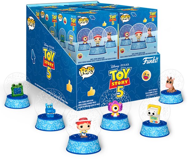 Фигурка Funko Mystery Minis Snow Globes Disney Toy Story 5 Fun92058 (в ассортименте)