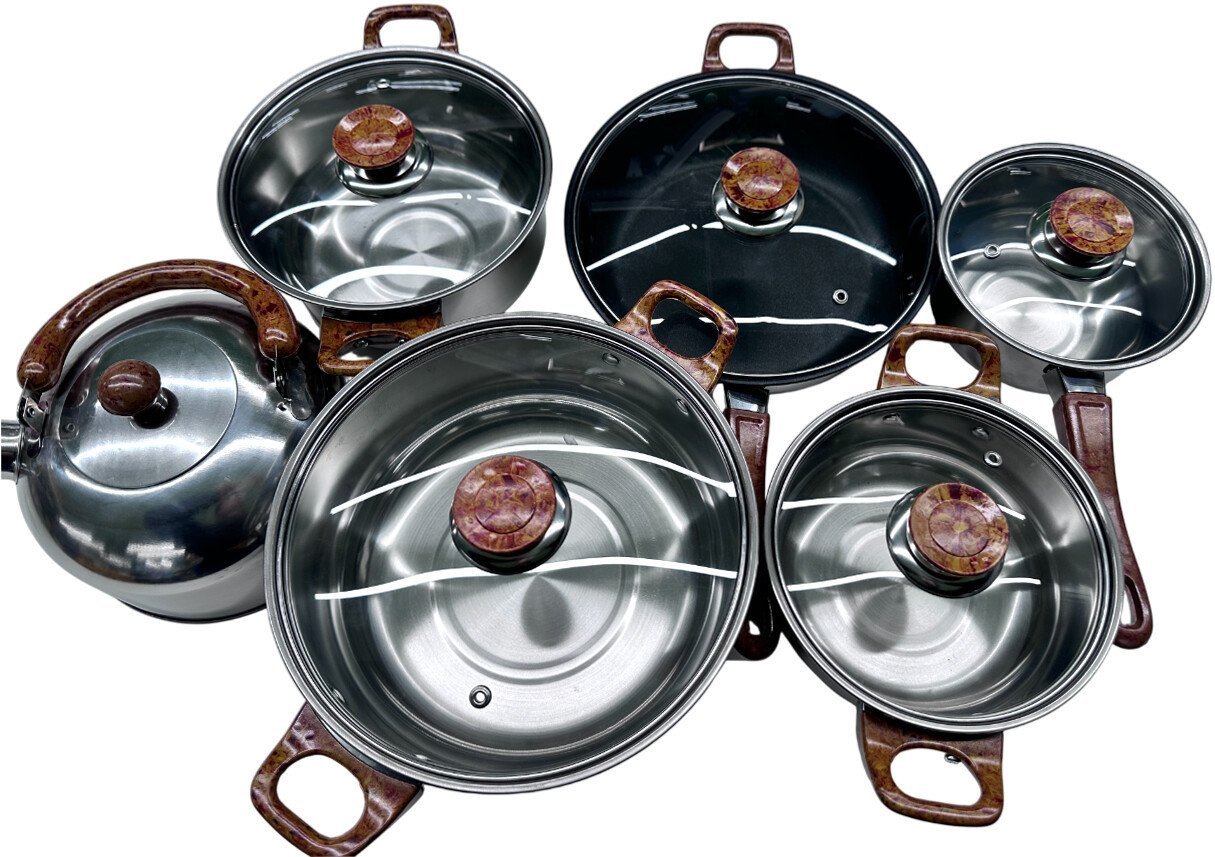 Набор кастрюль Sundays Home Y-2510301 (6шт)