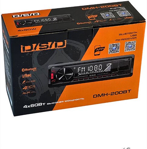 USB-магнитола DSD DMH-200BT