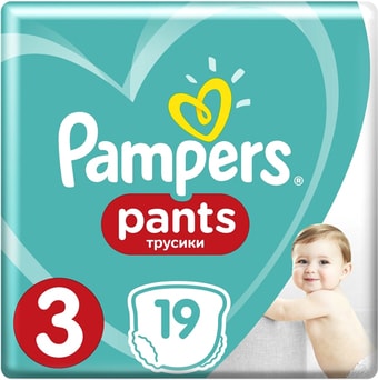 Трусики-подгузники Pampers Pants 3 Midi (19 шт)