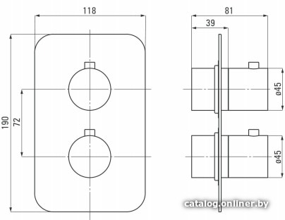 Смеситель Deante Box BXY 0EBT