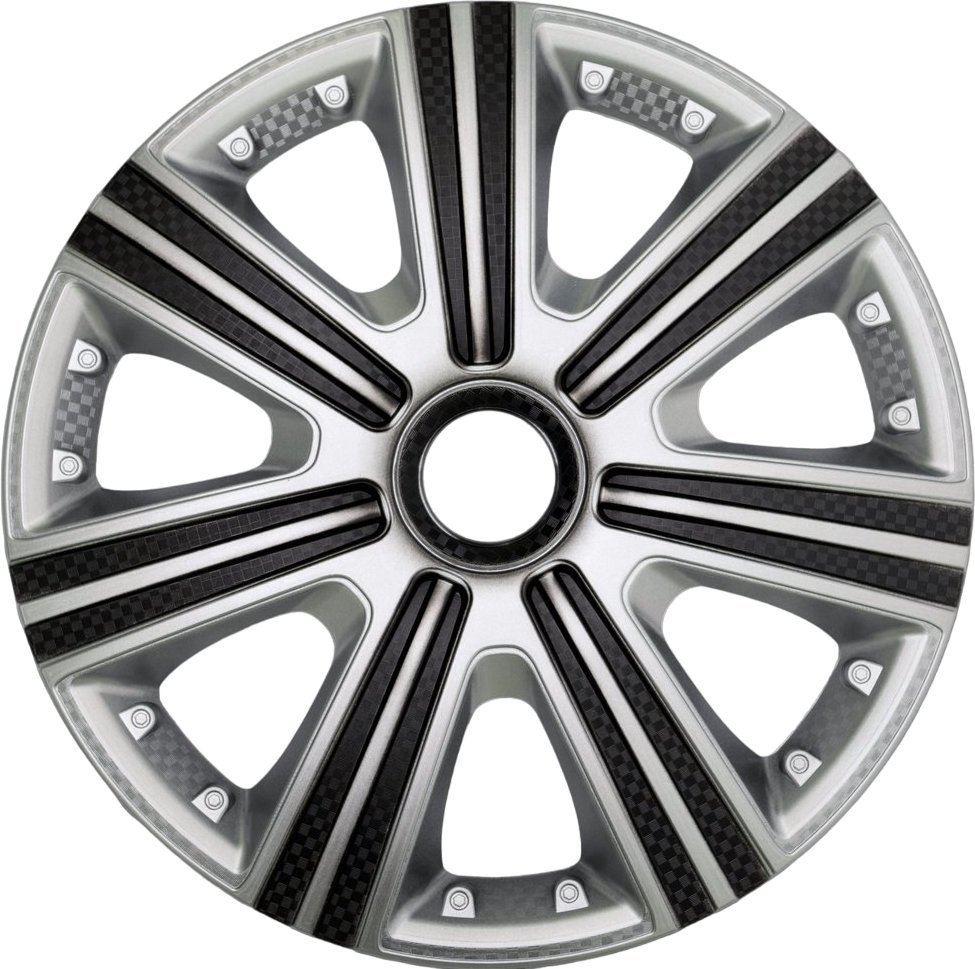 Набор колпаков на диски Star DTM Super Silver 15" (4 шт)