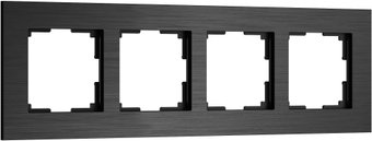 Рамка Werkel AluMax W0043508 (черный алюминий)