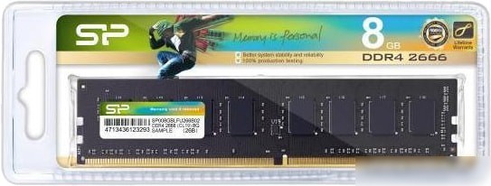 Оперативная память Silicon-Power 8GB DDR4 PC4-21300 SP008GBLFU266B02