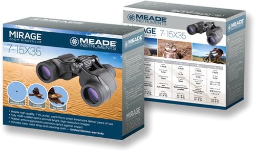 Бинокль Meade Mirage 7-15x35