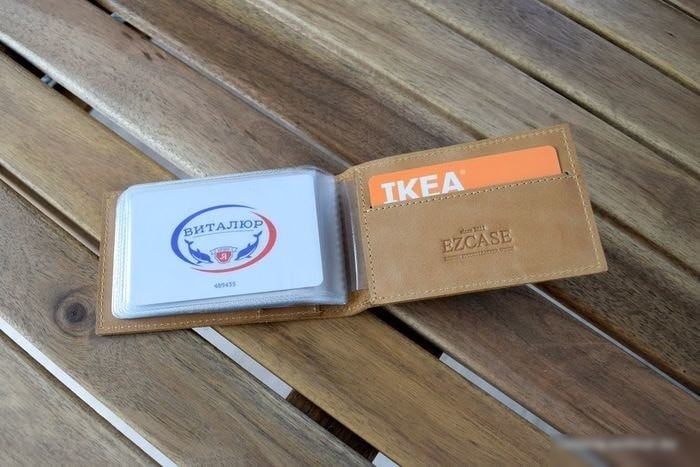 Визитница EZcase Мини С6 sand (песочный)