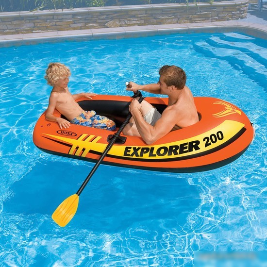 Гребная лодка Intex Explorer 200 (Intex-58331)