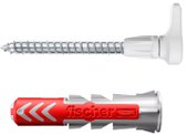 Дюбель-гвоздь Fischer EasyHook Angle DuoPower 6x30 K NV (6 шт)