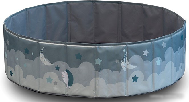 Сухой бассейн UNIX kids Kids Smile 100 см (grey)