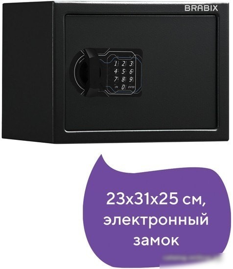 Мебельный сейф Brabix SF-230EL