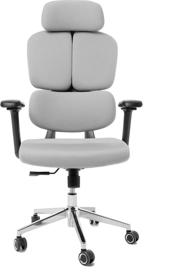 Игровое (геймерское) кресло Jiqiao R6001-ЧС (черный/серый)