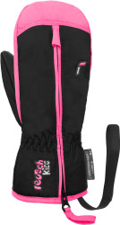 Горнолыжные варежки Reusch Ben 6285408-7769 (р-р 2, Mitten Black/Knockout Pink)