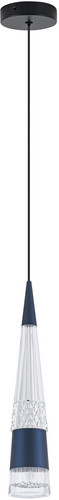 Подвесная люстра LED4U L7122-1 BL
