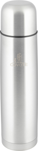 Термос Coyote SVF-1000 кнопка 1л (нержавеющая сталь)