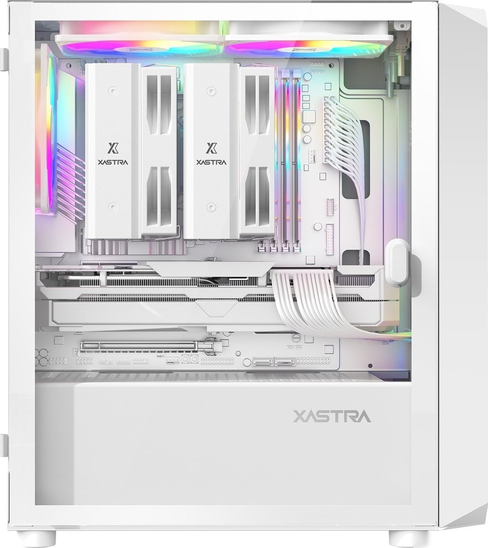 Корпус XASTRA A303M 3ARGB (белый)