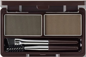 Тени для бровей The Saem Eco Soul Eyebrow Kit (тон 02 Gray Brown) 5 г