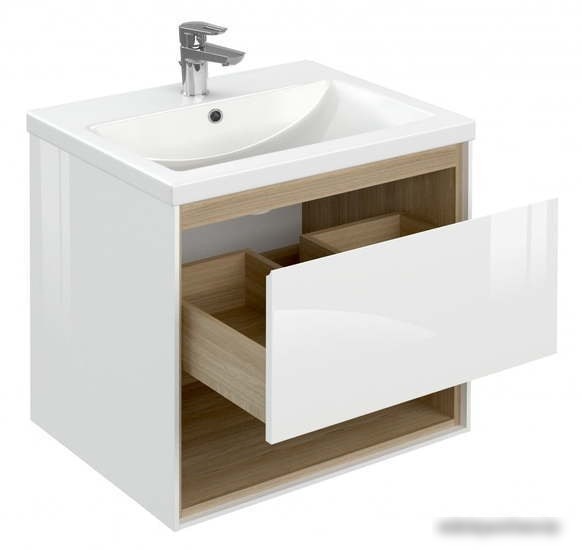 Cersanit Тумба под умывальник Louna 60 SP-SZ-LOU-CO60/Wh