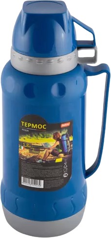Термос Mallony Acqua 1.8л (синий)