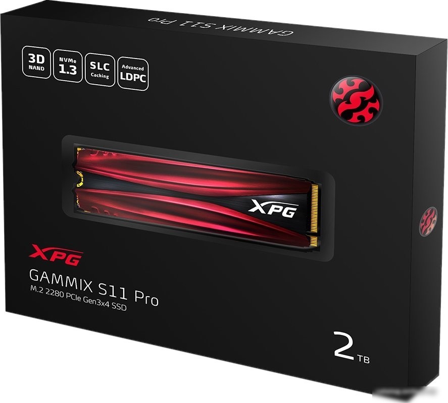 SSD ADATA GAMMIX S11 Pro 2TB AGAMMIXS11P-2TT-C