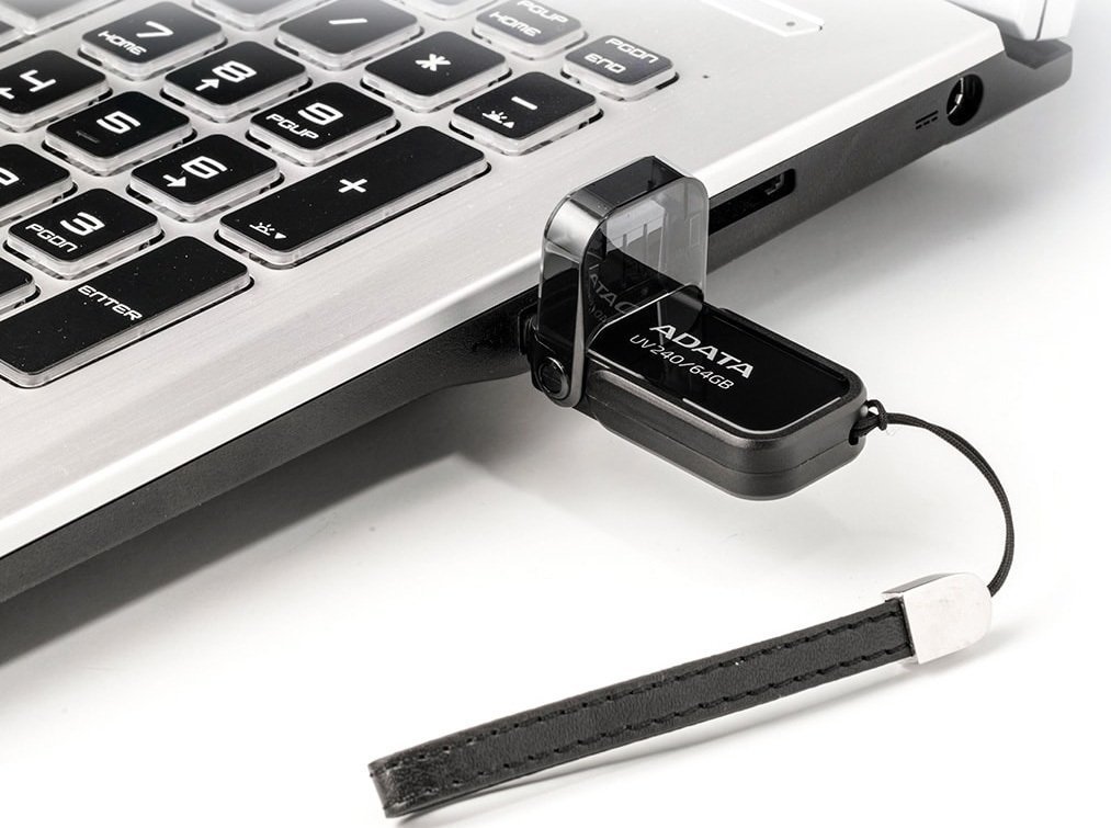 USB Flash ADATA UV240 64GB (черный)