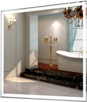 Пекам Зеркало Greta 90x80 greta-90x80B (с подсветкой и бесконтактным сенсором)