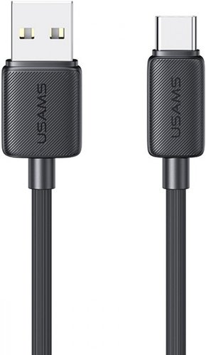 Кабель Usams US-SJ693 USB Type-A - USB Type-C (2 м, черный)