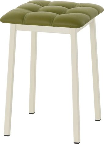 Табурет AMC Comfort 7К3.11 (кожзам, оливковый/слоновая кость)