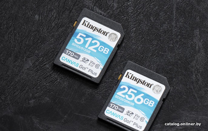 Карта памяти Kingston Canvas Go! Plus SDXC 512GB