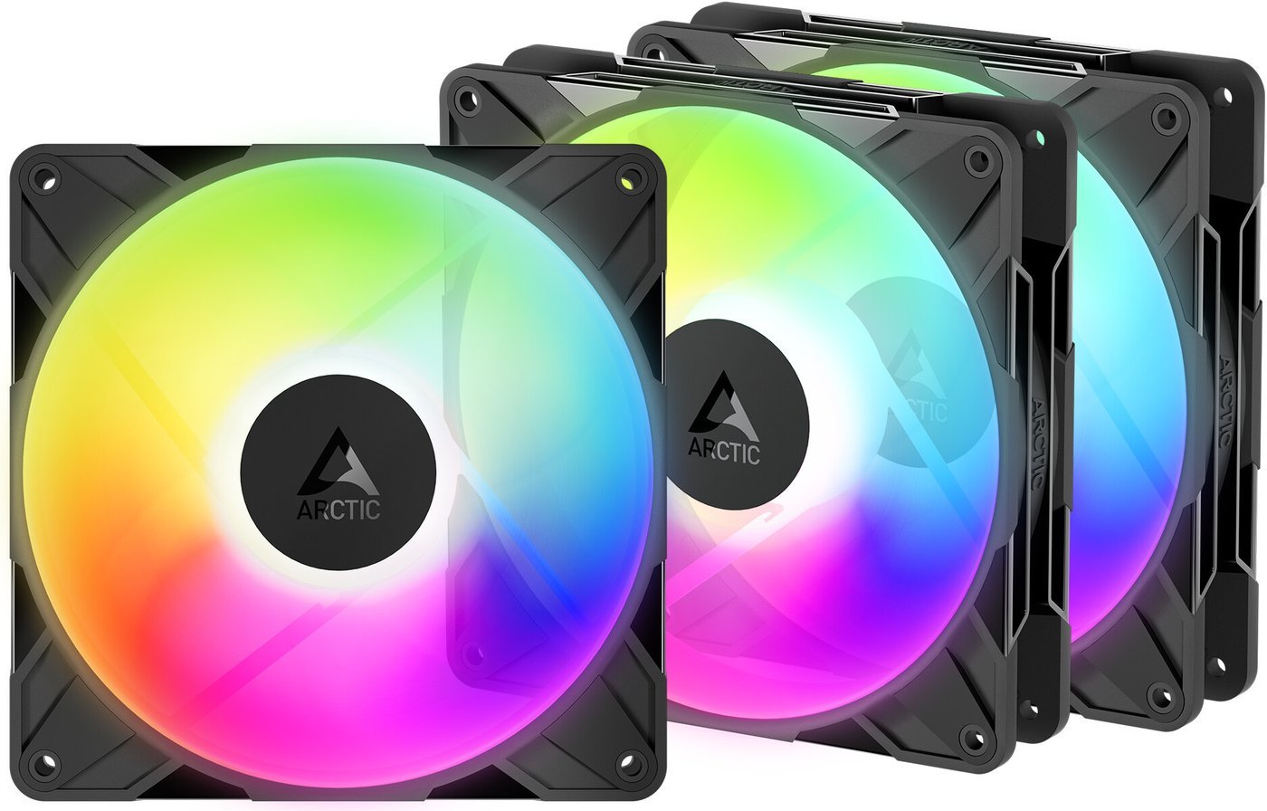 Комплект вентиляторов для корпуса Arctic P14 Pro Reverse A-RGB 3 Pack ACFAN00327A