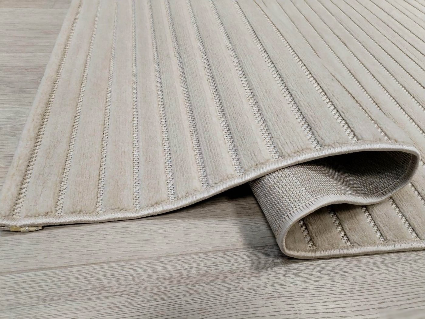 Ковер для жилой комнаты Radjab Carpet Сканди Сизаль Прямоугольник 10935A 12271 (2.4x3.4, Beige C)