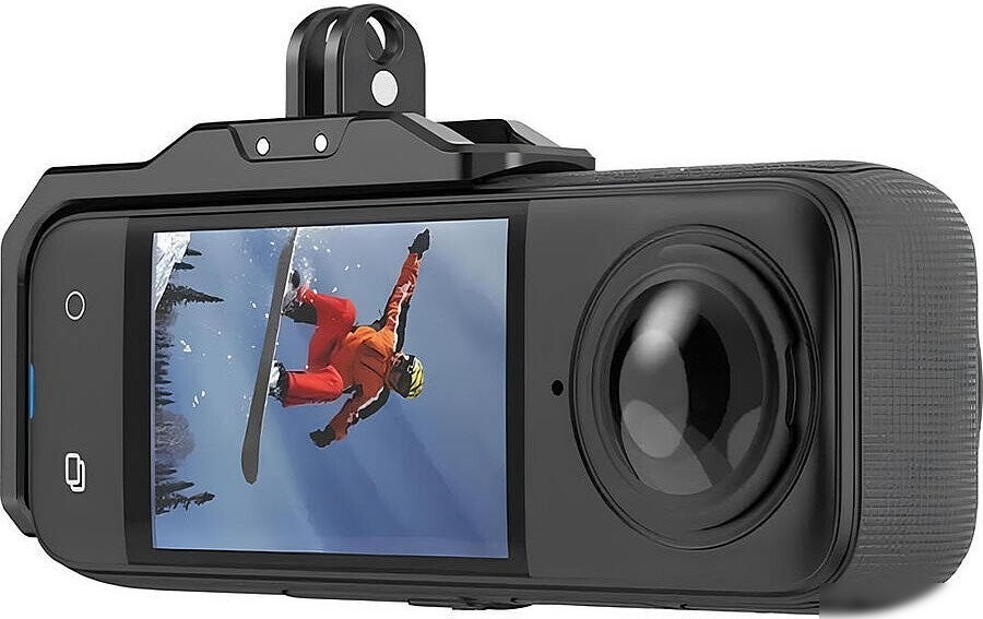 Крепление Zarrumi MP-IX5 для Insta360 X5, X4, X3 (черный)