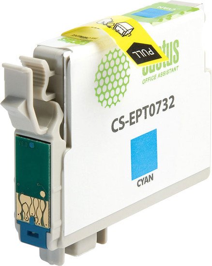 Картридж CACTUS CS-EPT0732 (аналог Epson T0732)
