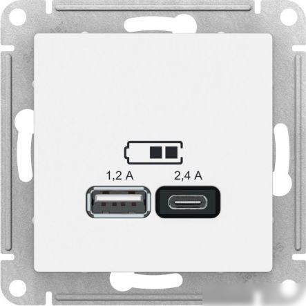 Розетка USB Schneider Electric AtlasDesign ATN001339