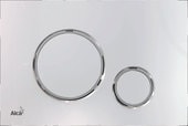 Панель смыва Alcaplast M771 (хром матовый/хром глянцевый)
